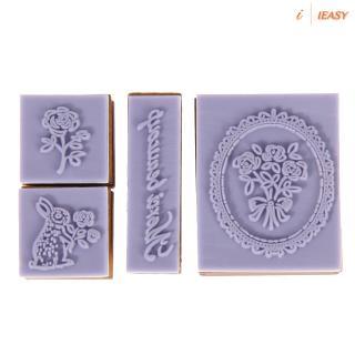 Con dấu gỗ phong cách retro