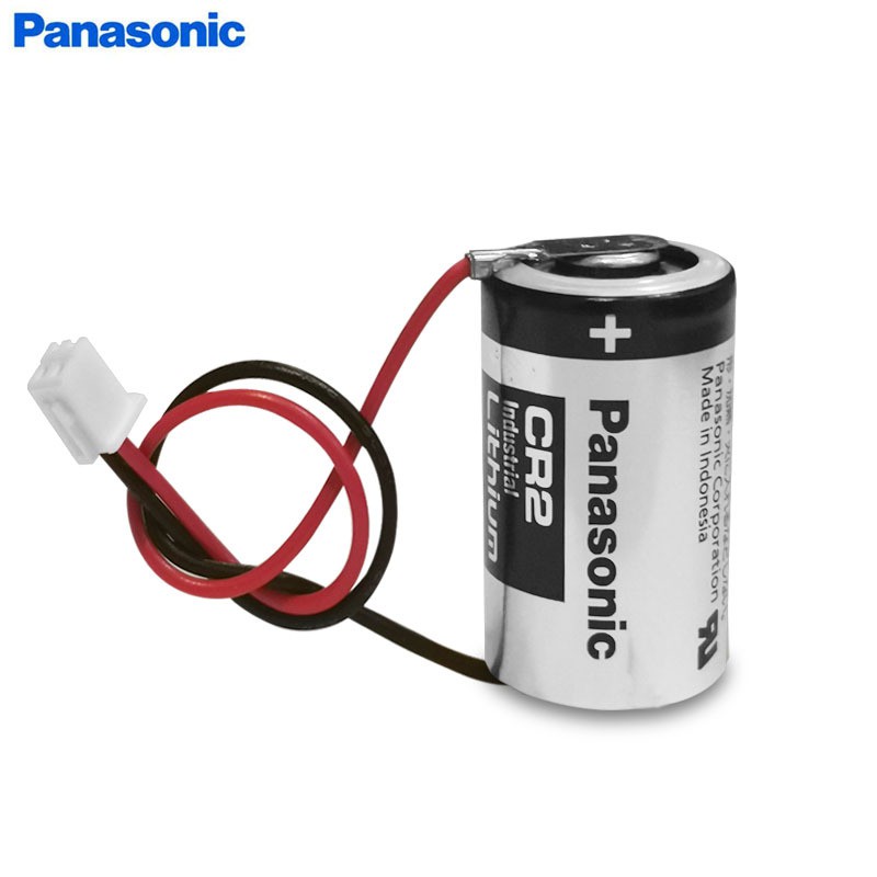 Pin Panasonic CR123A Industrial có giắc cắm