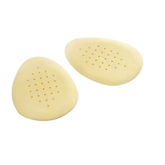 2 Miếng lót giày bàn chân trước, lót giày cao su êm chân (Có lỗ thoáng khí) p191-77