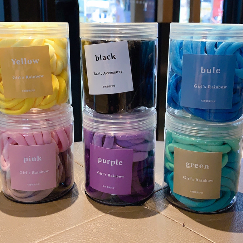 Dây Buộc Tóc Co Giãn Có Nhiều Màu Thời Trang Cho Nữ