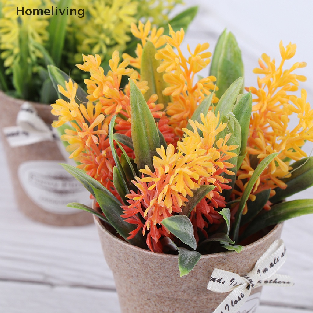 Chậu Cây Bonsai Giả Mini Trang Trí Nhà Cửa