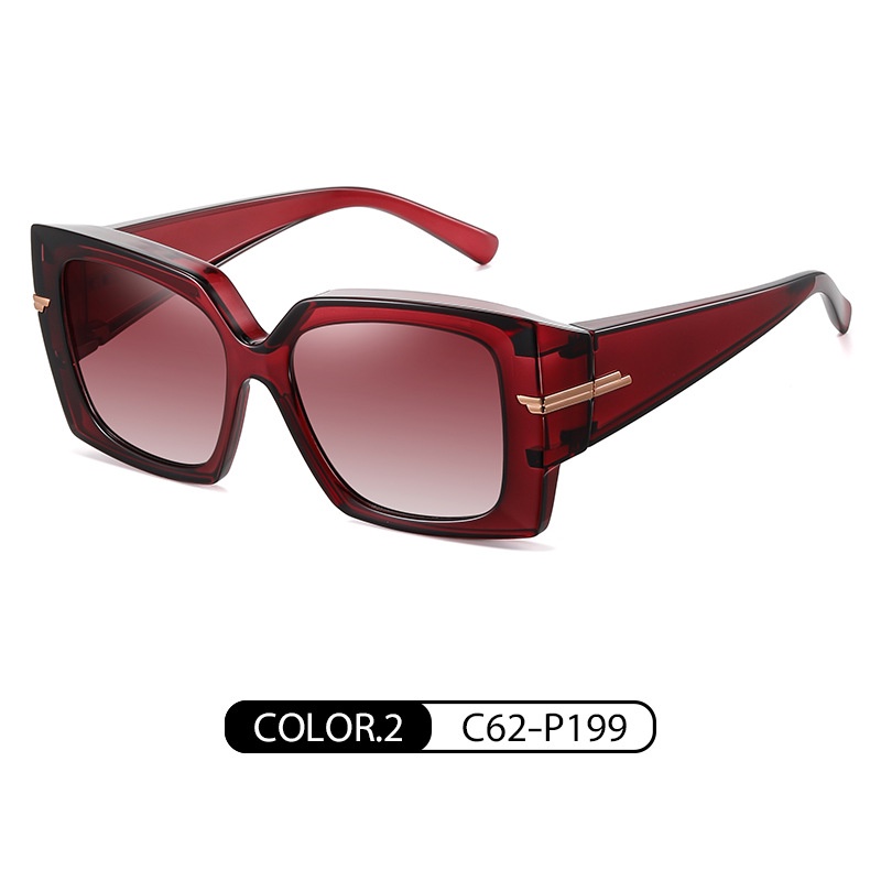 ZEliN Kính mát Zelin  thiết kế gọng lớn thời trang có phân cực TR7519