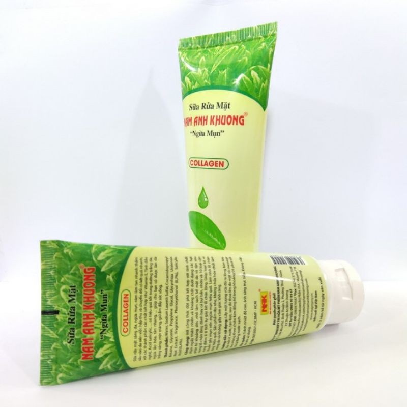 Sữa rữa mặt Collagen ngừa mụn trắng da Nam Anh Khương 100ml | BigBuy360 - bigbuy360.vn