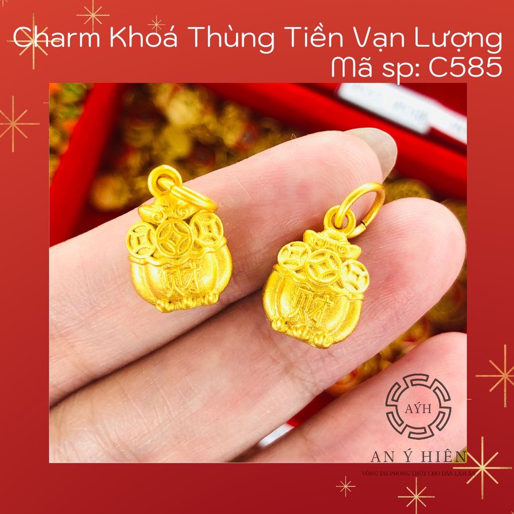 Charm Khóa tài lộc #C585 ( An Ý Hiên)