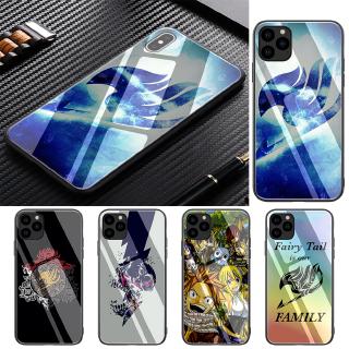 Ốp Điện Thoại Kính Cường Lực tpu In Hình anime fairy tail Cho iphone 11 pro xs max xr x 8 7 6 6s plus