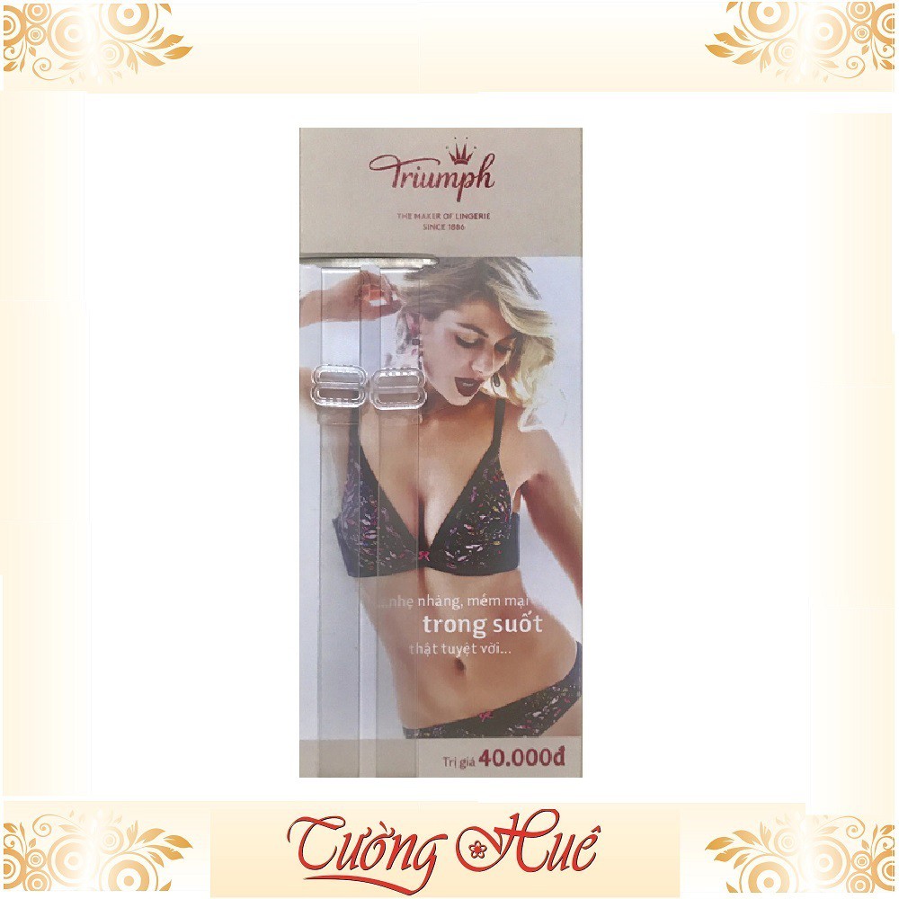 Dây vai trong suốt Triumph.