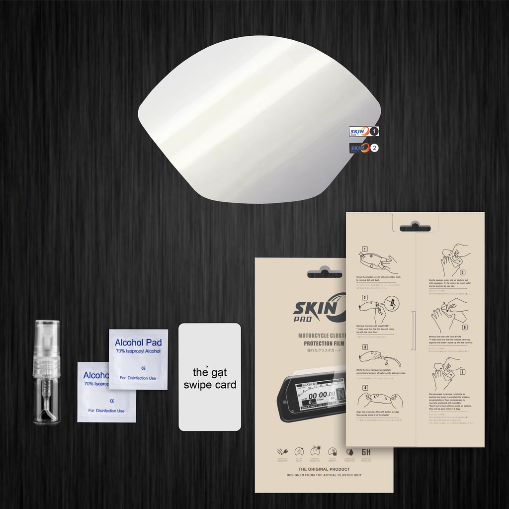 Miếng dán PPF bảo vệ mặt đồng hồ xe PIAGGIO LIBERTY 2016 đến 2024 - PIAGGIO LIBERTY