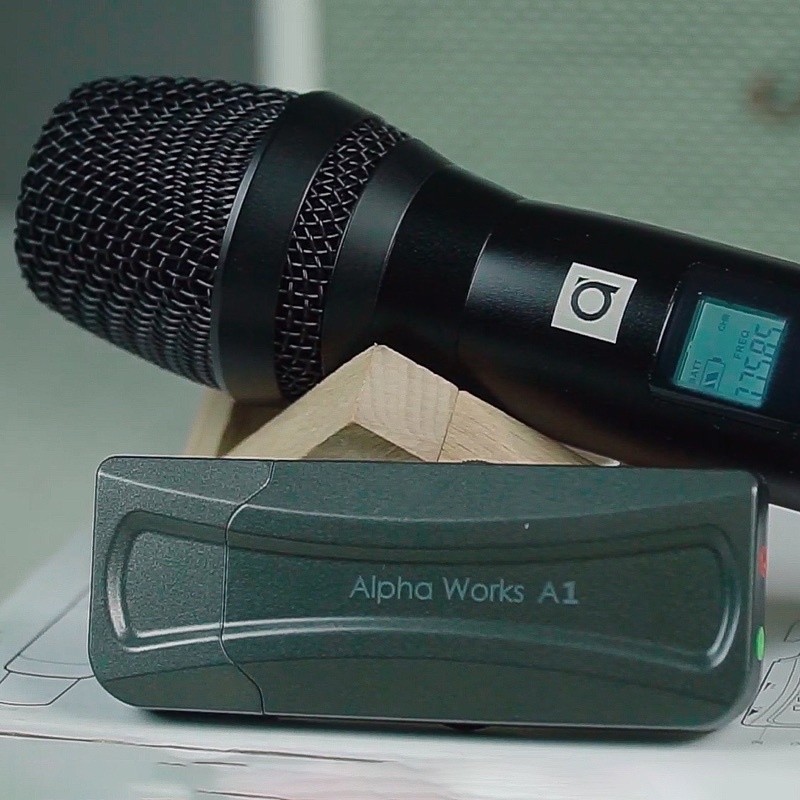 Micro Bluetooth cao cấp chính hãng Alpa Works A1  Giải pháp karaoke cho thumbnail