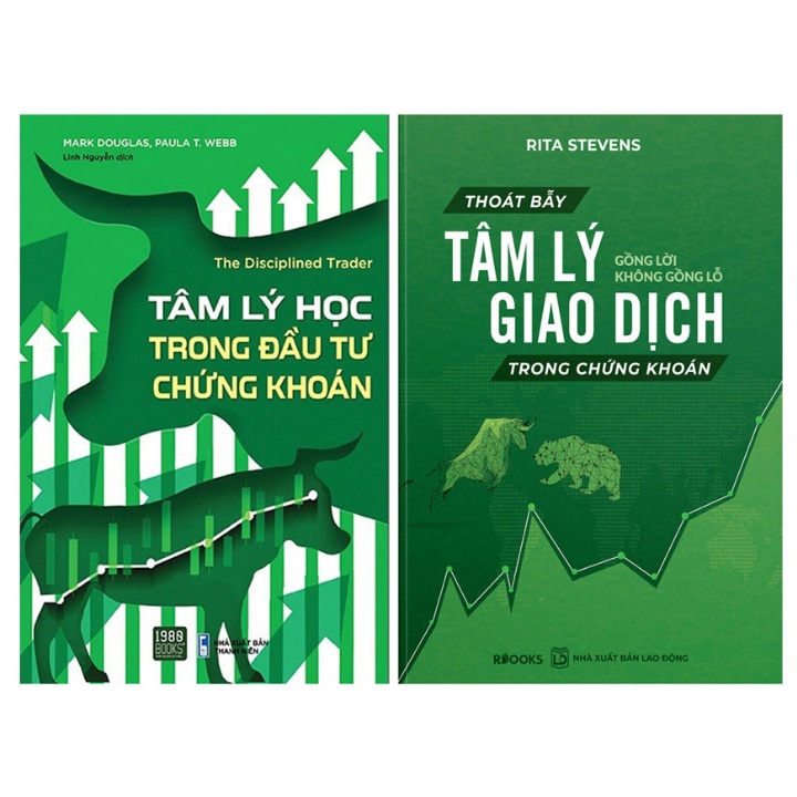 Sách - Combo Tâm Lý Học Trong Đầu Tư Chứng Khoán + Thoát Bẫy Tâm Lý Giao Dịch Trong Chứng Khoán Gồng Lời Không Gồng Lỗ