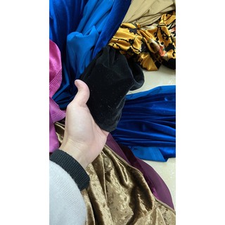 Nhung trơn và nhám. ĐỦ MÀU. Lẻ từ nửa mét