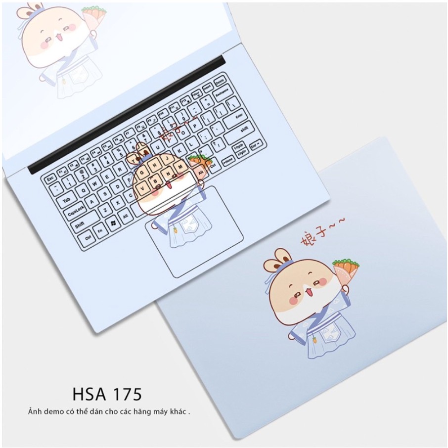 Decal Laptop bảo vệ máy- Máy nào cũng dán được - Nhận in theo yêu cầu