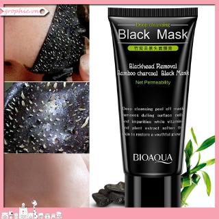 ✿G_V 60g Black Mud Deep Cleansing Pilaten Blackhead Remover Purifying Peel Face Black Mask