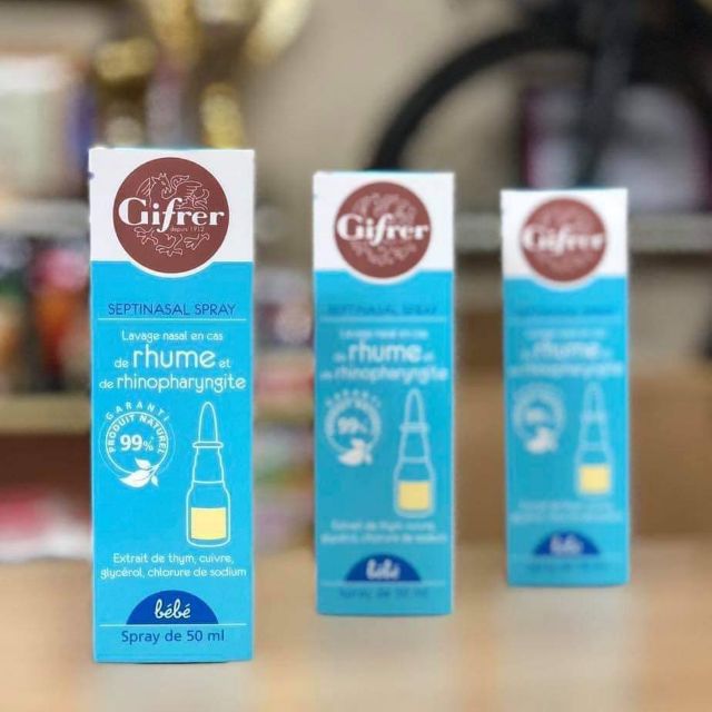 Xịt muối kháng viêm Gifrer