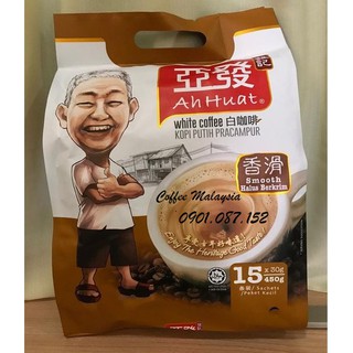 Cà phê trắng - Ahhuat White Coffee Smooth/Classic - Truyền Thống