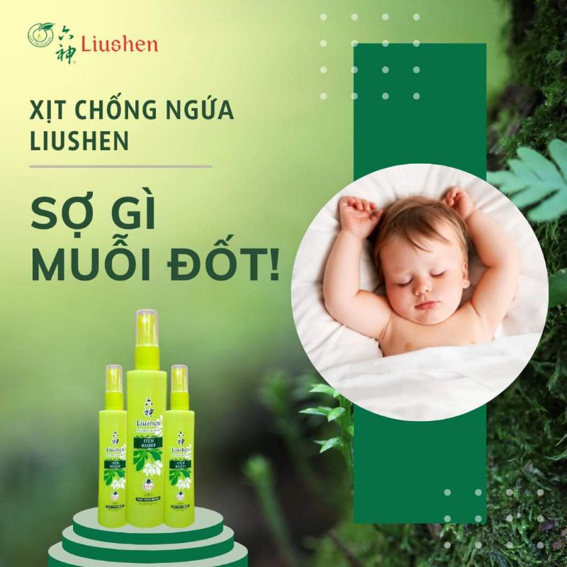 Nước chống ngứa Liushen 80ml