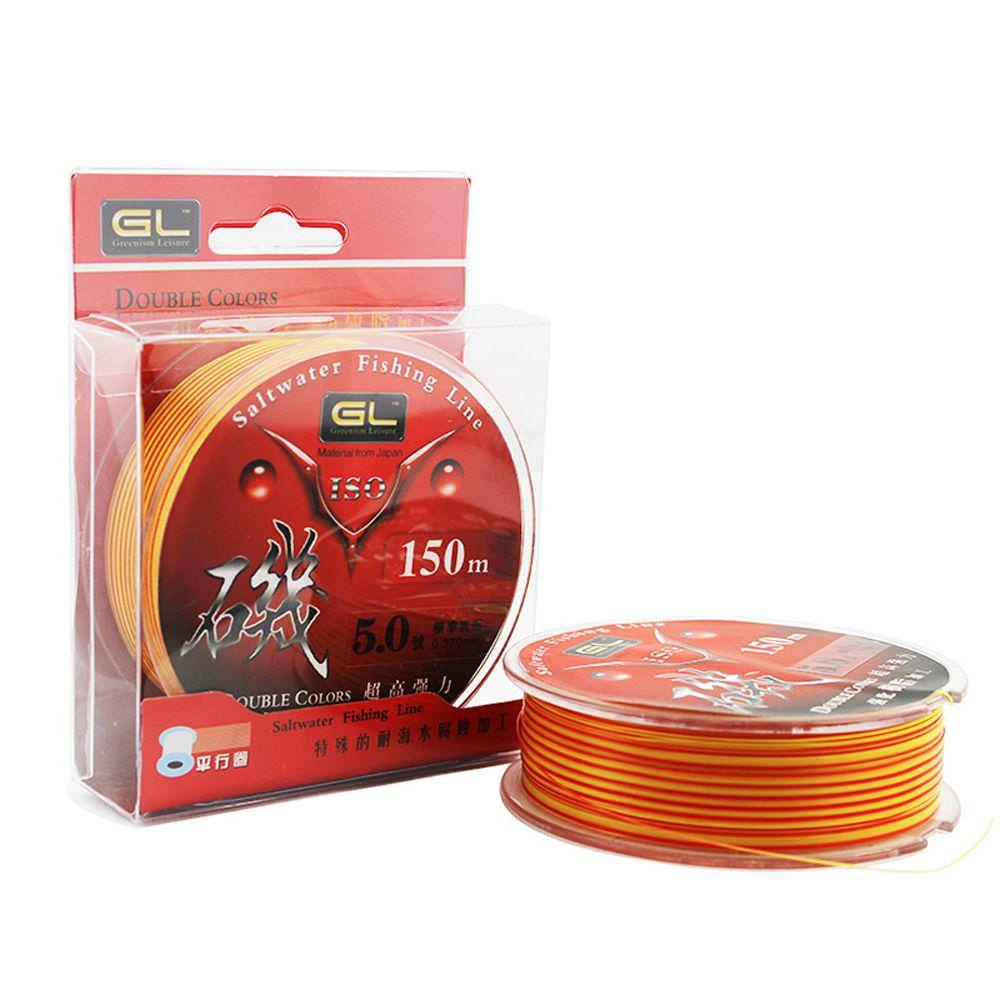 Cuộn Dây Câu Cá Chống Mòn Hai Màu Sắc Chất Lượng Cao