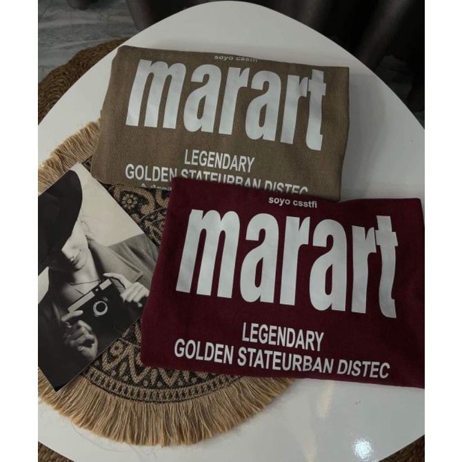 Áo phông nam,nữ unisex in hình MARART mã 3158