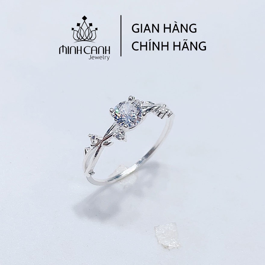 Nhẫn Bạc Nữ Mầm Đá - Minh Canh Jewelry