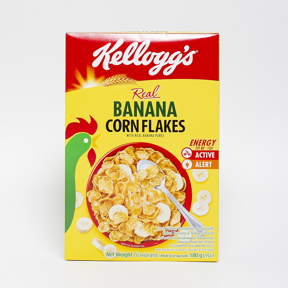 Ngũ Cốc Dinh Dưỡng Kellogg's Banana Corn Flakes 180g