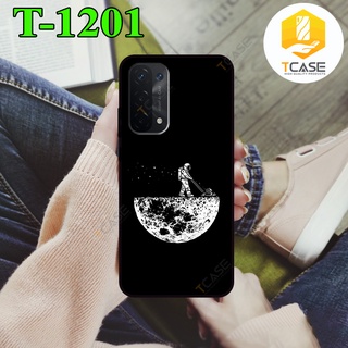 Ốp lưng nhám chống sốc dành cho Oppo A74 5G  in hình Galaxy siêu đẹp