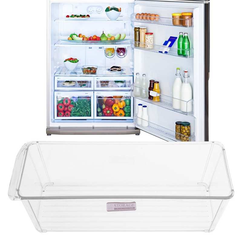 Khay Nhựa Đựng Thực Phẩm Tiết Kiệm Không Gian Tủ Lạnh