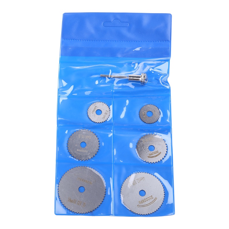 Bộ 7 Món Lưỡi Cưa Tròn Mini Tốc Độ Cao Bằng Thép Cho Máy Mài Điện