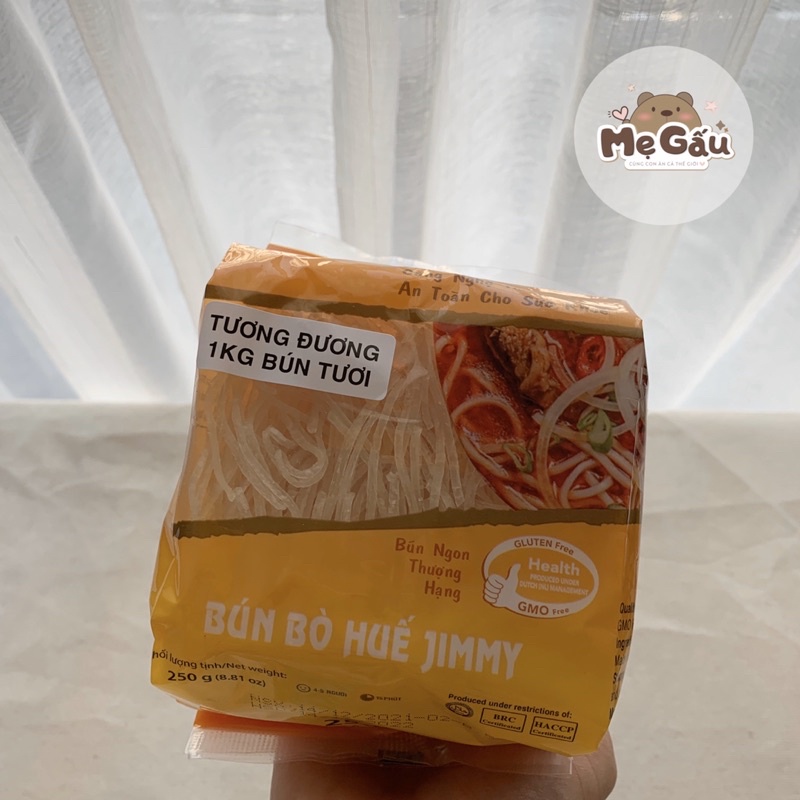 Bún Gạo Jimmy  (gói 250gr)