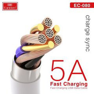 Cáp Sạc Micro USB Siêu Nhanh 5A Earldom EC-080