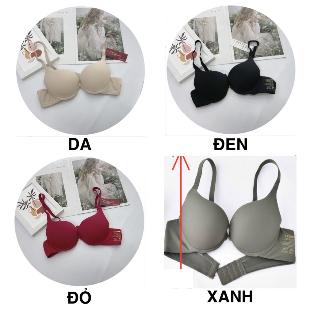 Áo Ngực Su Đúc Có Gọng Siêu Nâng, Áo Lót Nữ Đúc Su CXG Hieu Store24h - A17