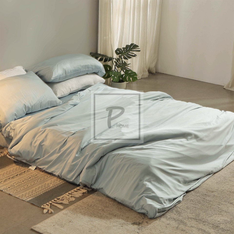 [MÁT LẠNH] Bộ Ga Gối 3 Món SỢI TRE Cao Cấp P Home™️ - Mềm như Lụa, Thoáng x3 Cotton (vỏ chăn bán riêng) | BigBuy360 - bigbuy360.vn