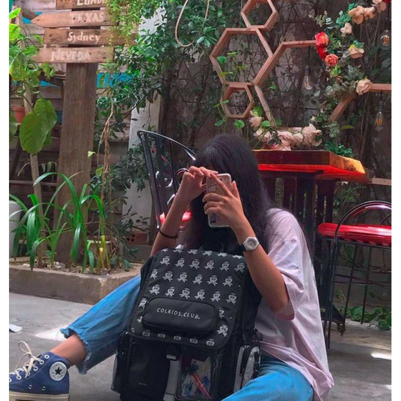 Balo Phản Quang Bạch Tuột [Full Tag + Giấy Thơm]