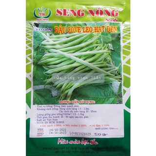 hạt giống đậu ve leo(50gr)