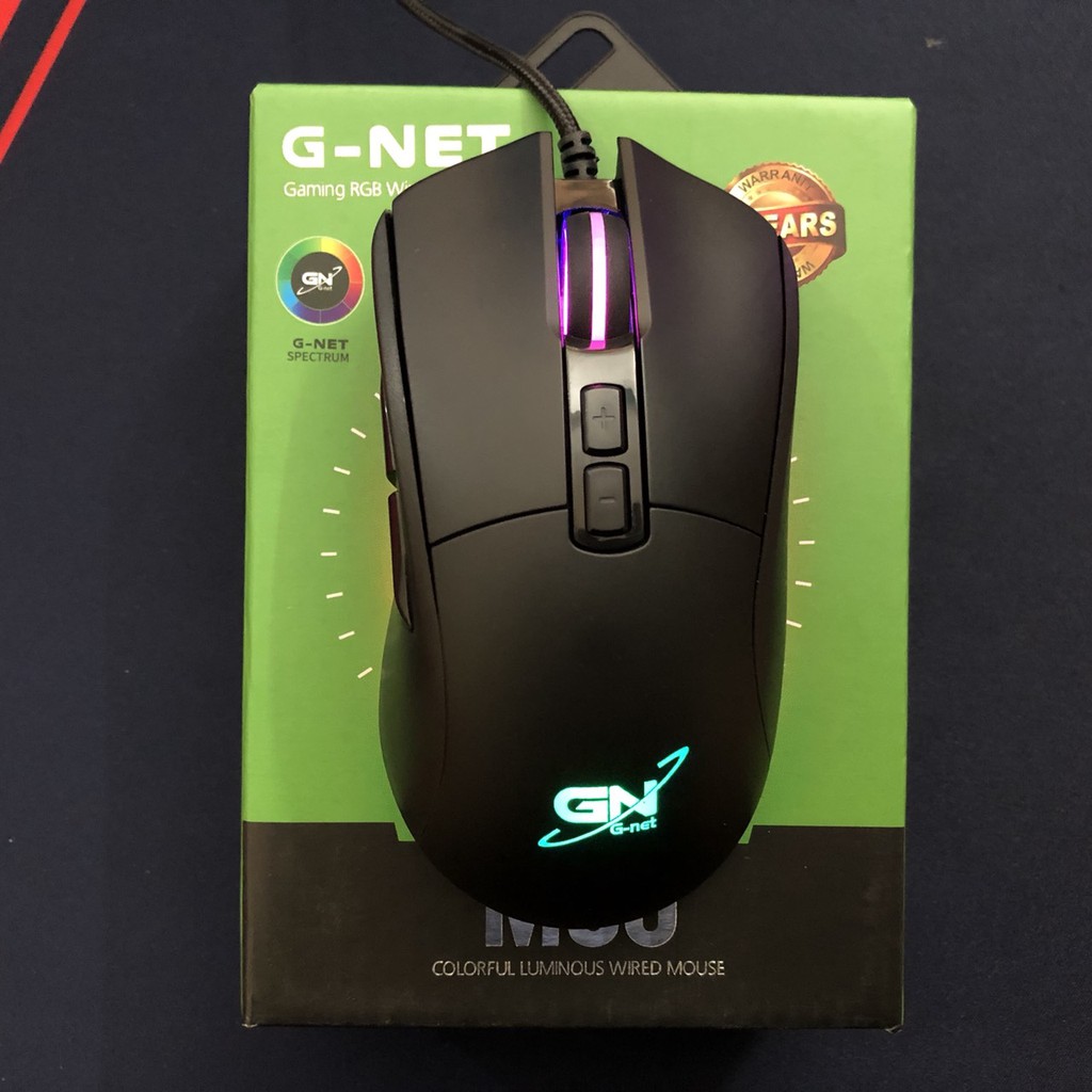 Chuột game G-Net M30 RGB DPI 4000