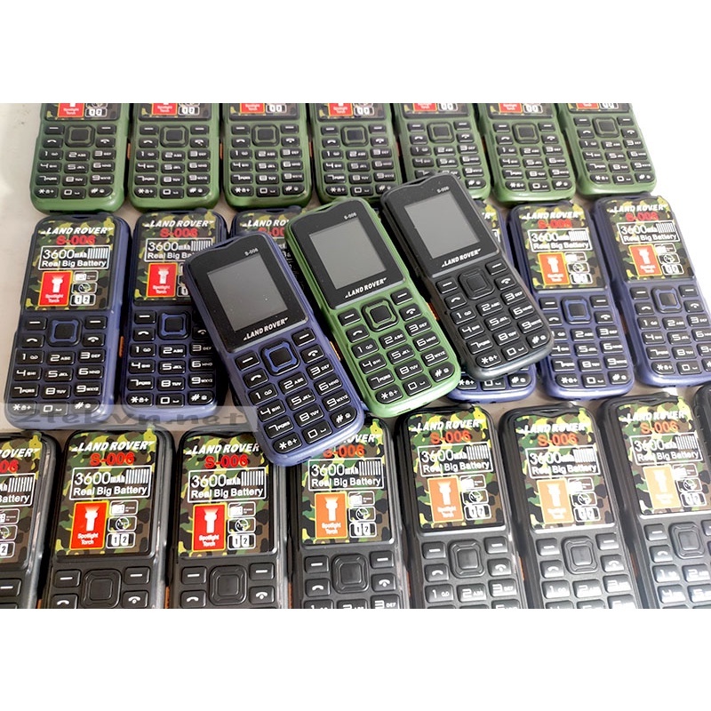 Điện thoại Land Rover S006 2 sim pin khủng loa to sóng khỏe nghe gọi tốt bảo hành 12 tháng
