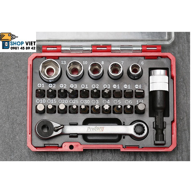 SV Bộ các chi tiết vặn vít, ốc cao cấp Protorq