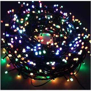Đèn Nháy Led Cuộn Dài 50m - Đèn trang trí chống nước treo ngoài trời (SALE SOCK)