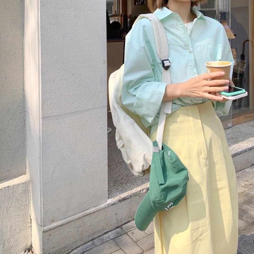 Chân váy lưng cao dễ phối đồ hợp thời trang 2021 sành điệu cho nữ | BigBuy360 - bigbuy360.vn