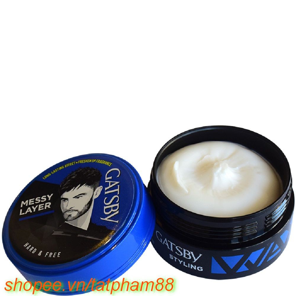 Wax Tạo Kiểu Tóc Gatsby Màu Xanh 75g Chính Hãng TAT Cung Cấp & Bảo Trợ.