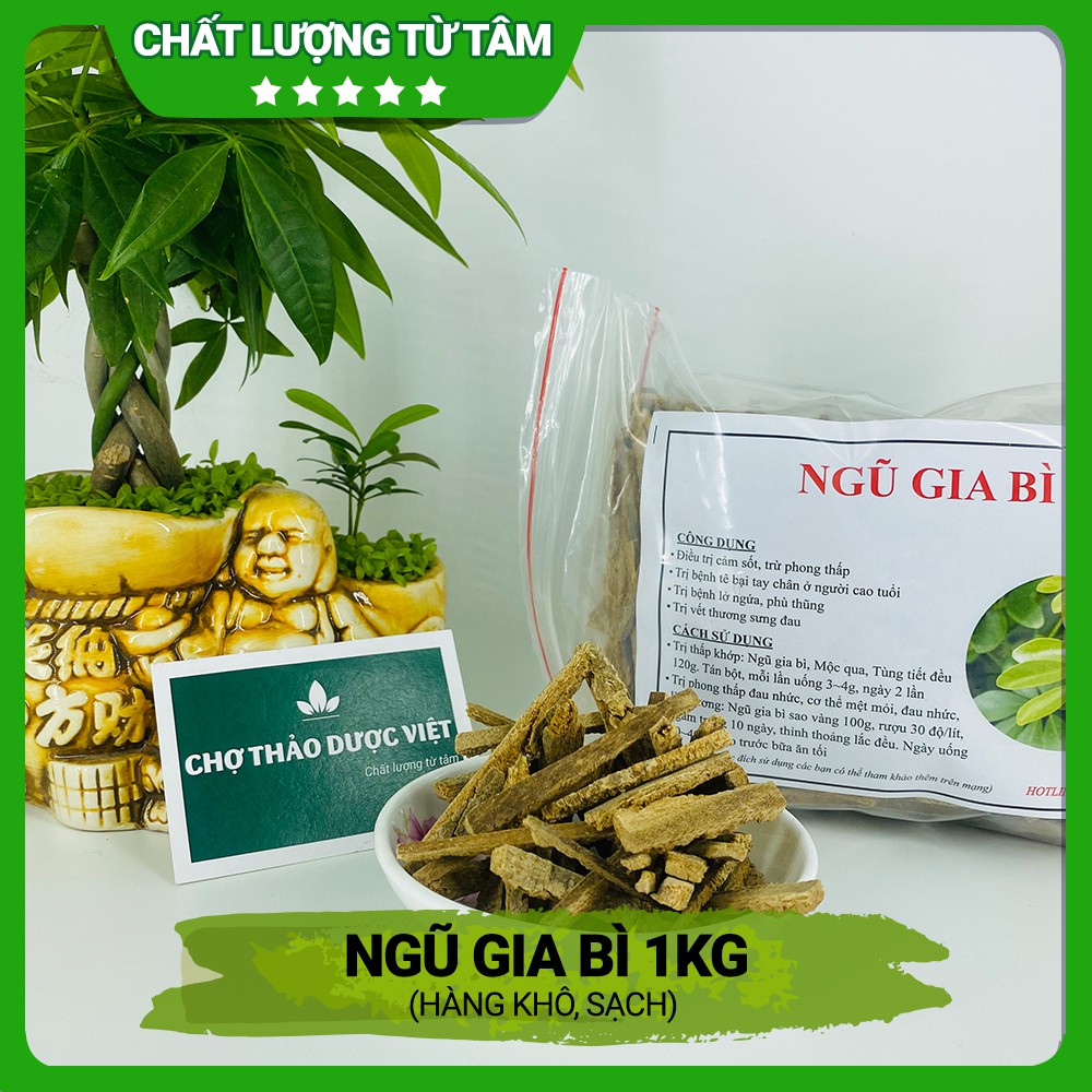 1kg Ngũ Gia Bì (Hàng Khô, Đẹp)