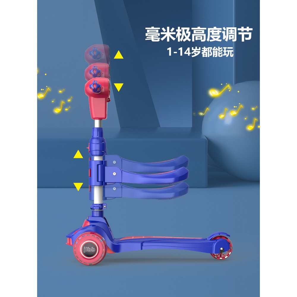 ❈Xe Scooter cho bé 1-2-3-6-8 tuổi trai và gái kiểu công chúa yoyo có thể cưỡi