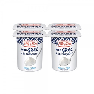 Sữa Chua Elle&Vire Nguyên Chất Kiểu Hy Lạp 125 g
