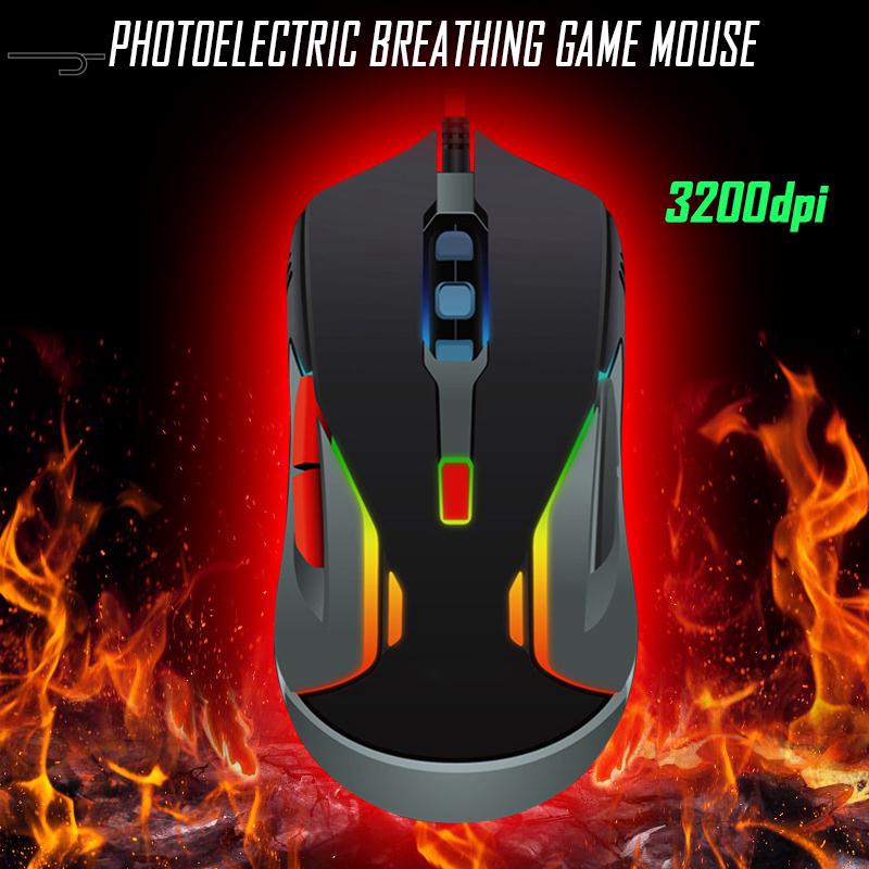 Chuột quang Gaming có dây 3200DPI | BigBuy360 - bigbuy360.vn