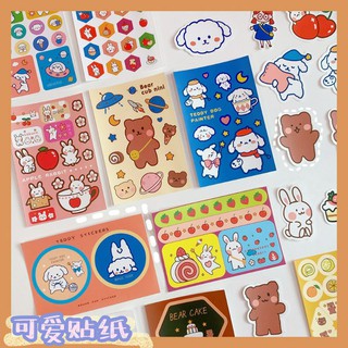 Set phụ kiện sticker trang trí sổ