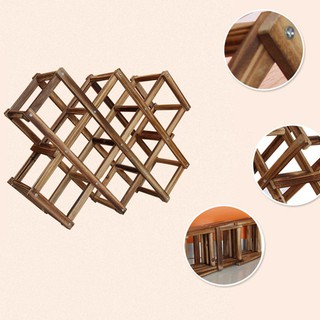 Kệ Gỗ Để Rượu Vang 10 Ngăn