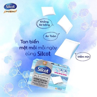 Bông tẩy trang silcot 82m