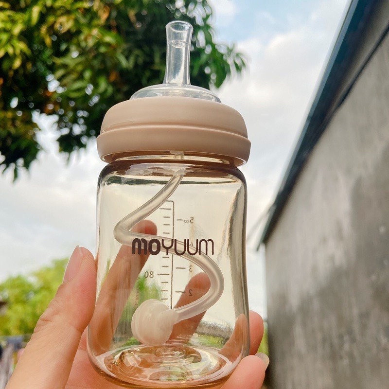 Ống Hút Thay Thế Bình Sữa Cổ Rộng,Cổ Hẹp Có Van Chống Sặc Hút Mọi Tư Thế (thay được Wesser, Pigeon,Lansi, agi...)