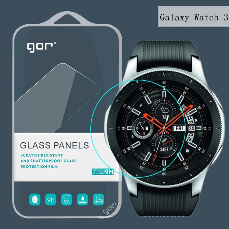 Kính cường lực Gor trong suốt cho đồng hồ thông minh Samsung Galaxy Watch 42mm/ Watch 46mm/ Watch 3 41mm/ Watch 3 45mm