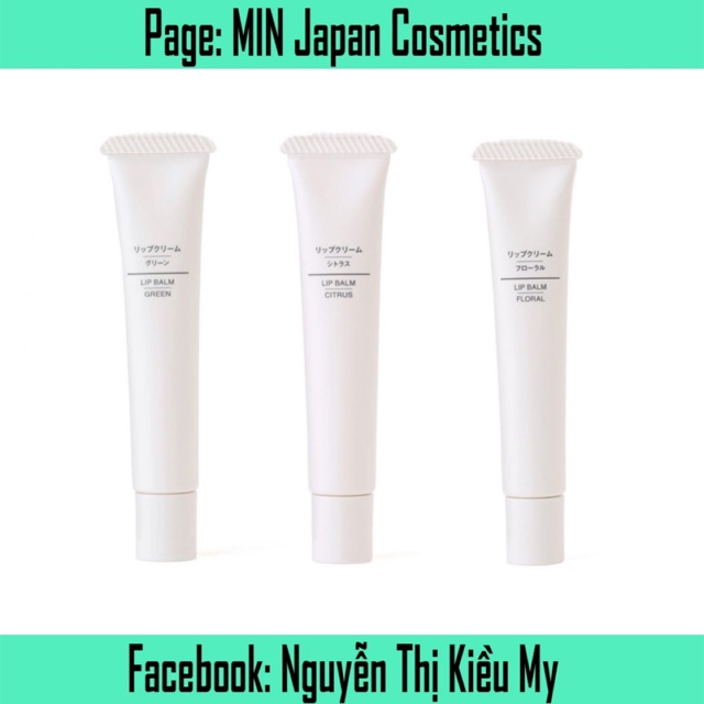 Dưỡng môi MUJI tuýp 10g