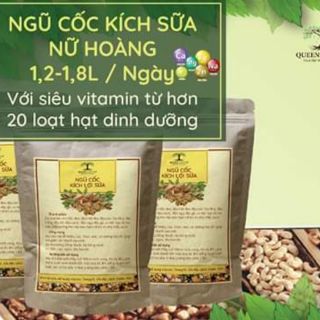 NGŨ CỐC LỢI SỮA QUEEN NATRUE 800GR