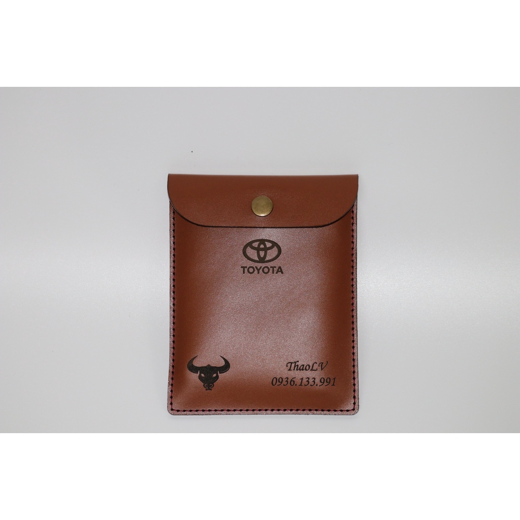 Ví da cao cấp đựng giấy tờ xe oto, xe máy